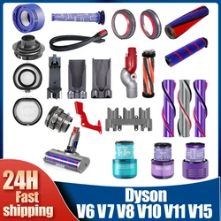 Ersatz zubehör für dyson v7 v8 v10 v11 Staubsauger teile Rollen bürsten kopf Staub behälter kappe Dichtung sring becher halterung