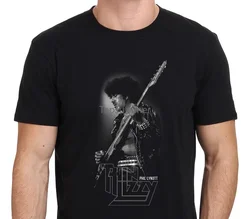 Thin Lizzy Phil Lynott Retro Rock Black T-Shirt Size: S-3Xl