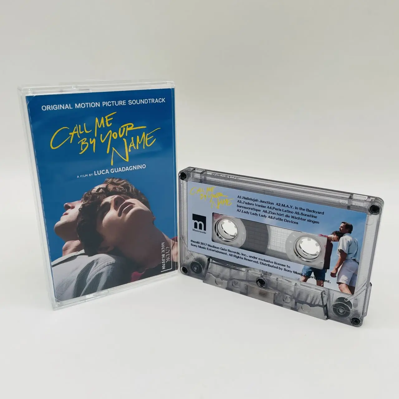 Call Me by Your Name Ryuichi Sakamoto Music Tape Mystery of Love OST Album Cassette Cosplay Recorder Walkman Car Soundtracks Box