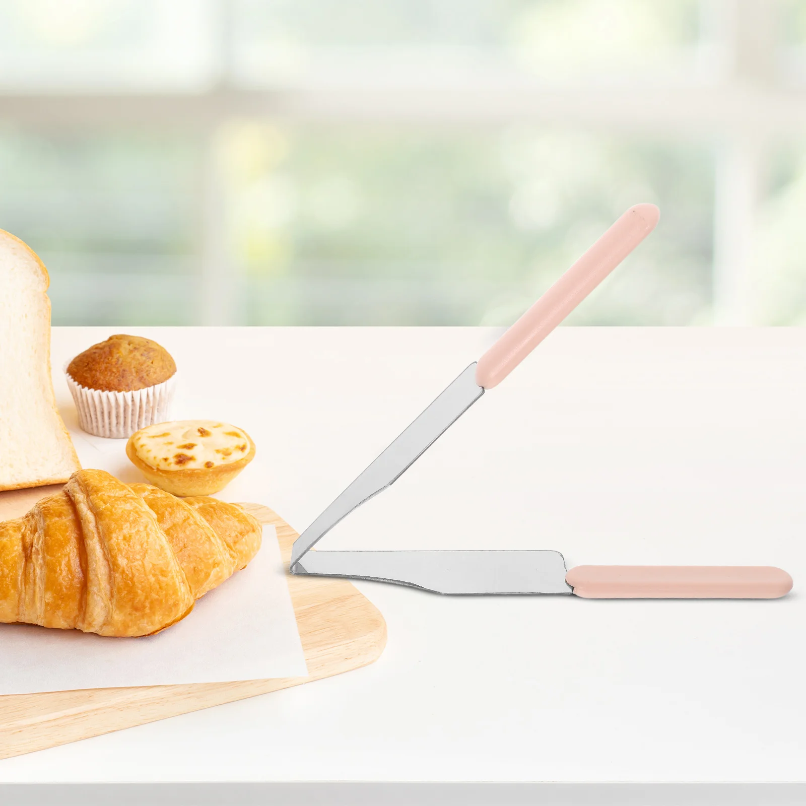 

2pcs Cake Transfer Shovel Stainless Steel Triangle Cake Slicer Cutter For Desserts Pizza Brownies Wedding Cheesecake Baking Tool