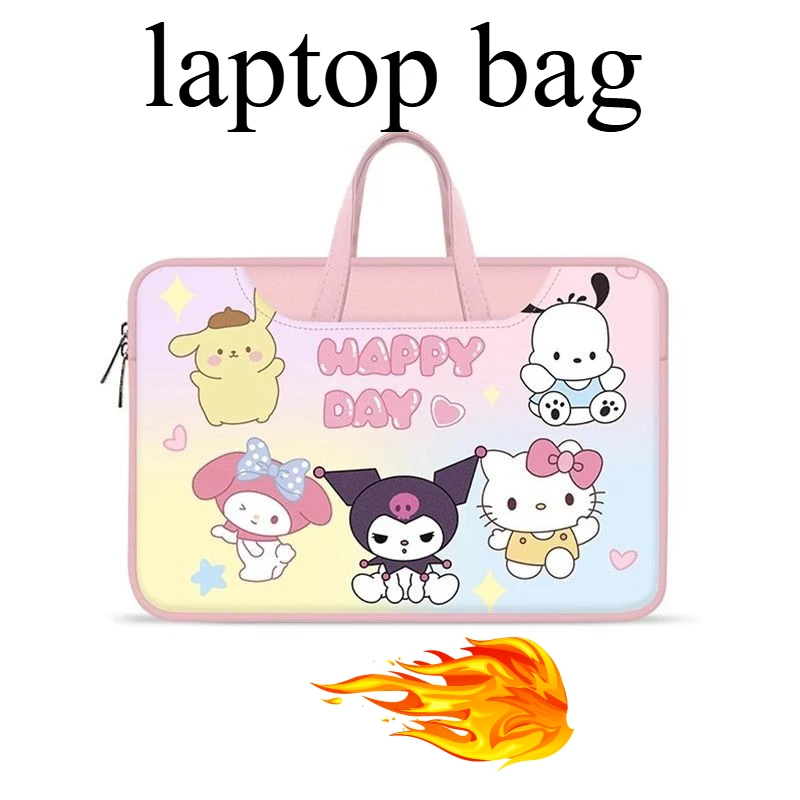 

Sanrio Hello Kitty Kuromi сумка для ноутбука милый большой емкости органайзер для планшета мультяшная сумка чехол для ноутбука 12 дюймов 13 дюймов 14 дюймов 15 дюймов 16 дюймов