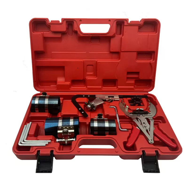 

Профессиональный набор инструментов для демонтажа и расширения поршневых колец автомобильных двигателей (компрессор, калибр)