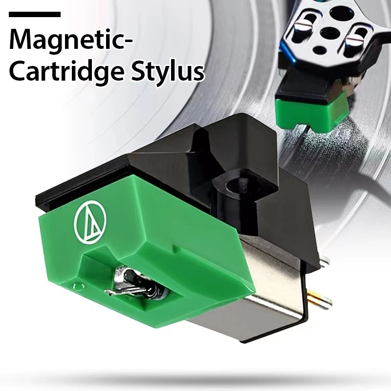 Audio Technica AT95E Moving Magnet Stereo Cartridge Stylus For LP Vinyl Record Player Turntable Phonograph Hi-Fi Accessories