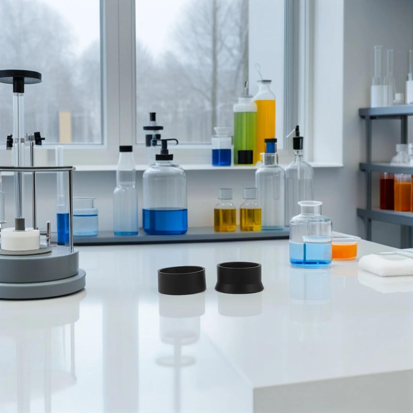 

2Pairs Microscope Eyepiece Cover with Rubber Eye Cups for Telescope Eyepiece Hood Cap Reusable Lens Eyeshade Cover Scope