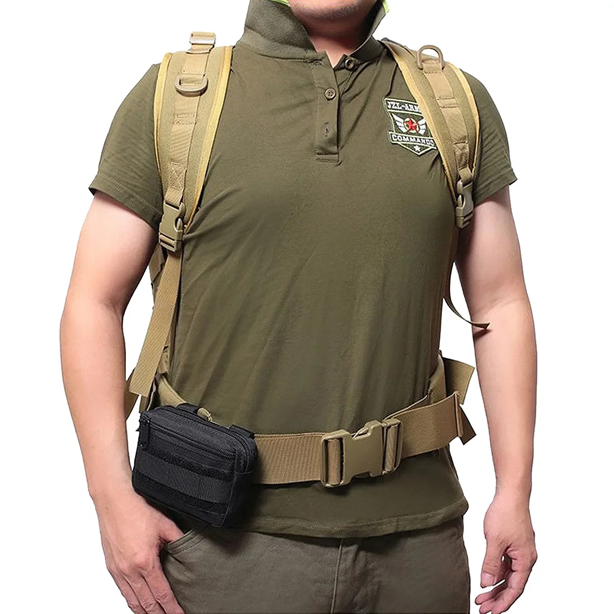 Molle Pouch Tactical Belt Waist Bag Outdoor Sports Mobile Bag Cycling Climbing EDC Tool Pocket Hunting Pack Tool Bags