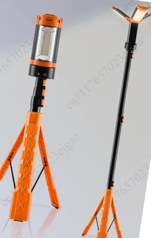 LED Work Light with Tripod Stand Folding Holder Support Lamp Hanging Hook 4 Modes  Waterproof  for Outdoor