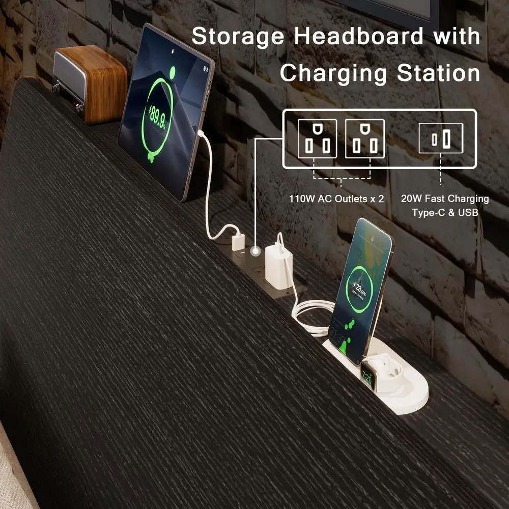 Bed Frame With Ergo…