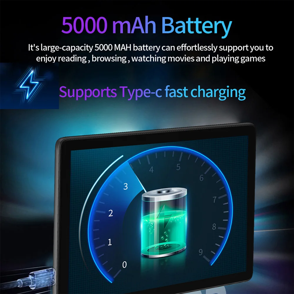 2025 New Android Pad 10.1 Inch Tablets Octa Core 4GB RAM 64GB ROM Google Play Dual SIM Cards Wifi Phone Call Tablet Pc 5000mAh