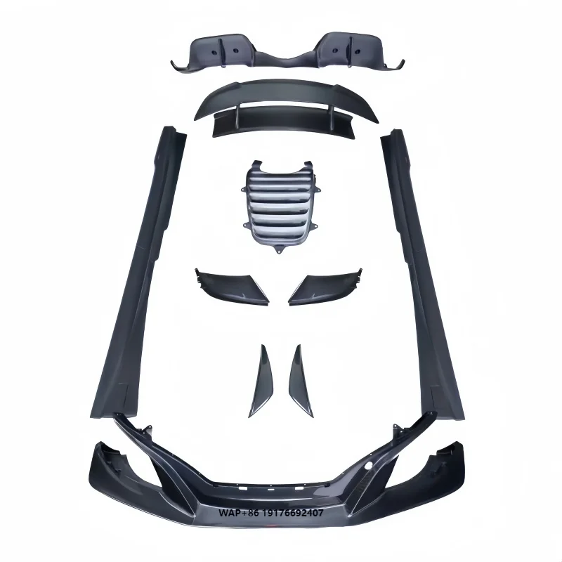 Suitable for 11-18 forMcLaren 650S MP4-12C Upgraded and Upgraded True Carbon Fiber Material Small Surrounding Body Kit