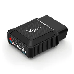 Vgate vLinker MS OBD2 Diagnostic Scan Tool All OBDII protocols Real time Monitor HS MS CAN Battery Saver Free Lifetime Updates