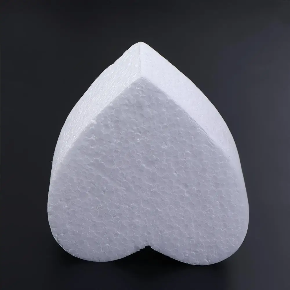 

Wedding Decor Sugarcraft Heart Shaped Styrofoam Polystyrene Dummy Cake Model Practice Model DIY Model Cake Foam Mould