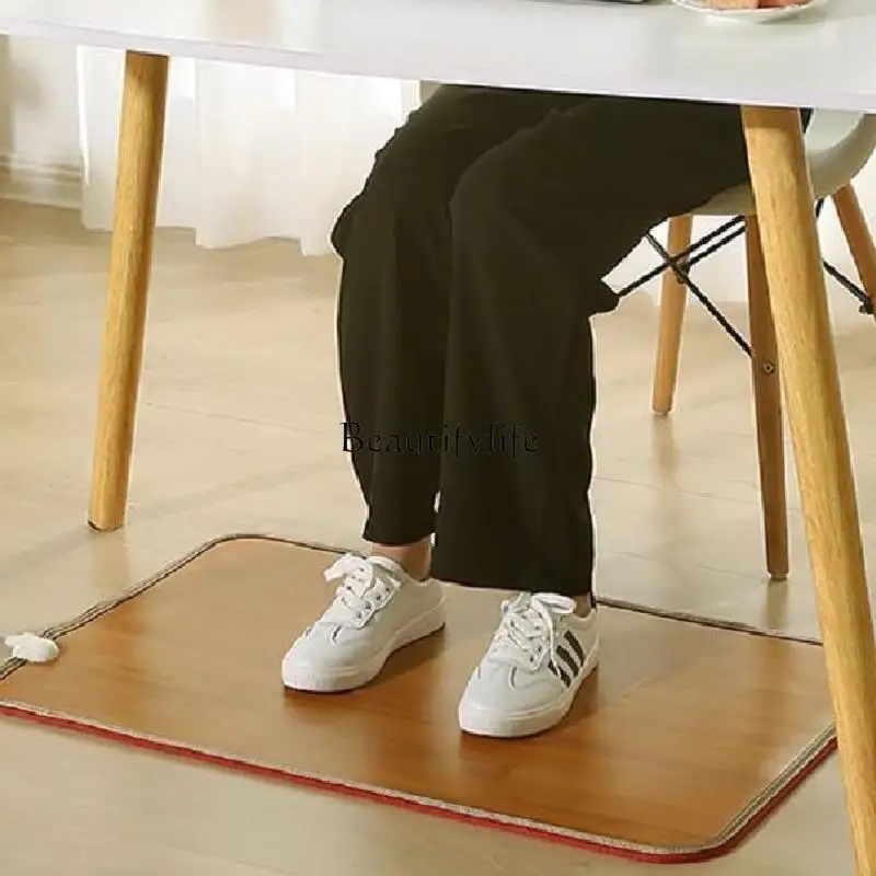 

2 110V carbon crystal graphene foot warmer, American and Japanese household living room heating floor warmer, heating carpet