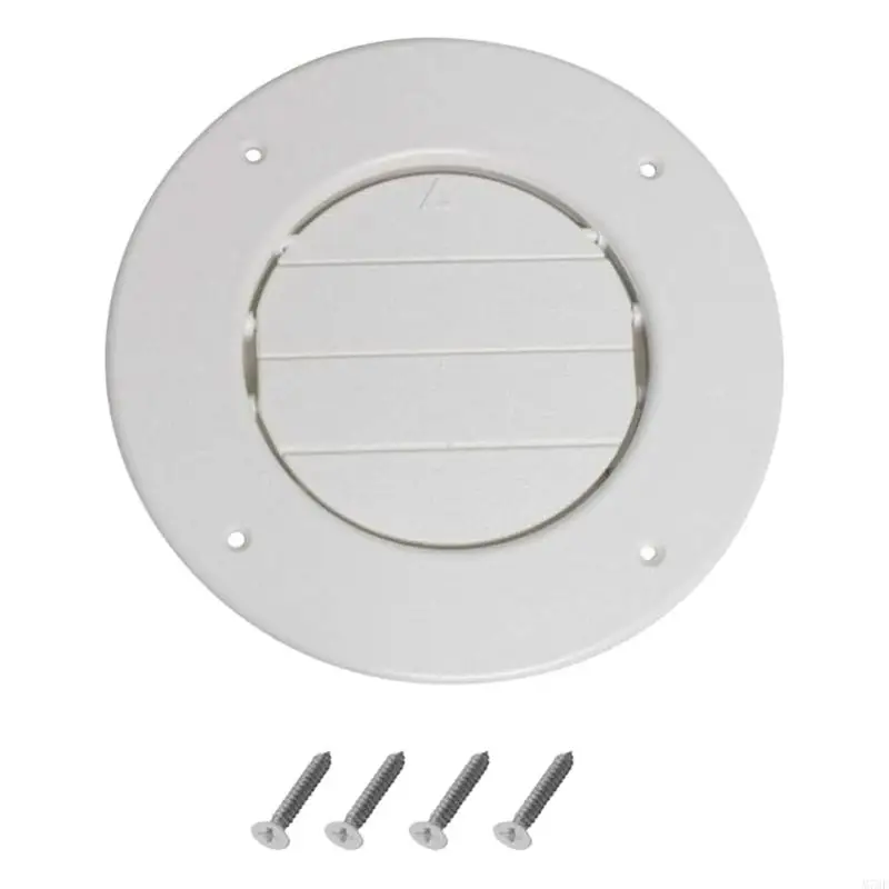 M76E 6,5" verstellbare Lamellen-Deckenregisterabdeckung, weißes rundes ABS-Entlüftungsteil für Wohnmobilheizung und – Detail 8
