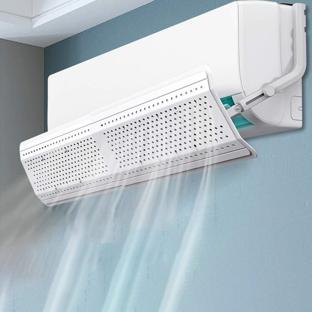 

A comfortable indoor experience with an adjustable air conditioner wind shield designed for effective airflow management