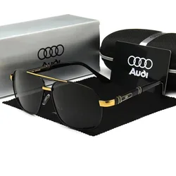 High end Luxury Men Car Driving Goggles Polarized Sunglasses Anti Glare for Audi A4 B5 B6 B7 B8 A1 A3 A6 A5 A7 A8 Q3 Q5 Q7 TT S3