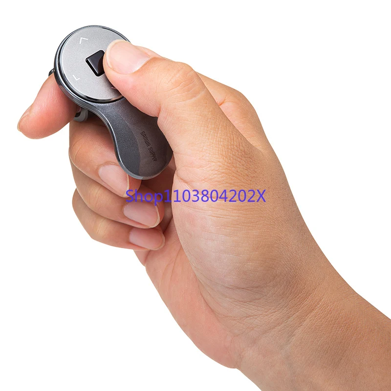 

2022 new Wireless charging ring finger mouse mini air flying squirrels dual-mode lazy creative PP mouse