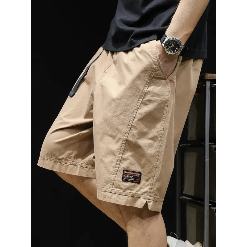 

Cargo shorts men's summer thin fashion brand men's casual five points five points men's pants large size new pants