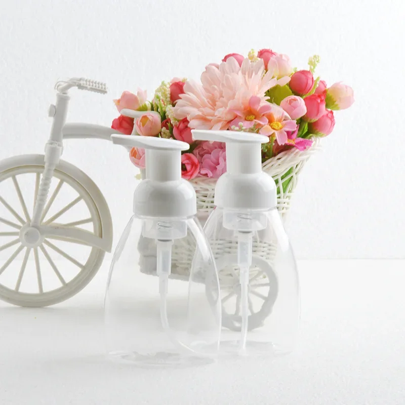1-4pcs Press Type Plastic Bottle Foam Pump Bottle Cleaning Bottle Hand Sanitizer Shampoo Dispenser Soap Liquid Bottle Empties