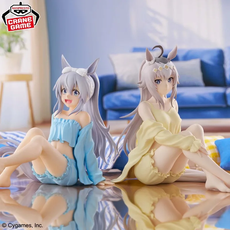 In Stock Original BANDAI BANPRESTO Pretty Derby Relax Time Tamamo Cross Oguri Cap Anime Model Collection Toys Gifts WY