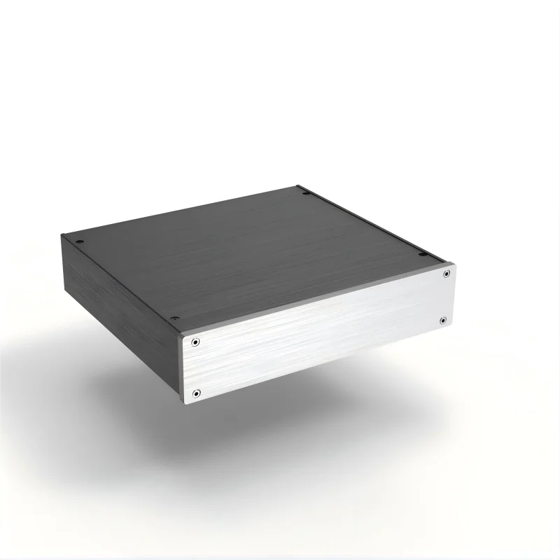 210*46*191mm All-aluminum Power Amplifier Chassis Amp DAC Chassis Shell Diy Headphone Amplifier