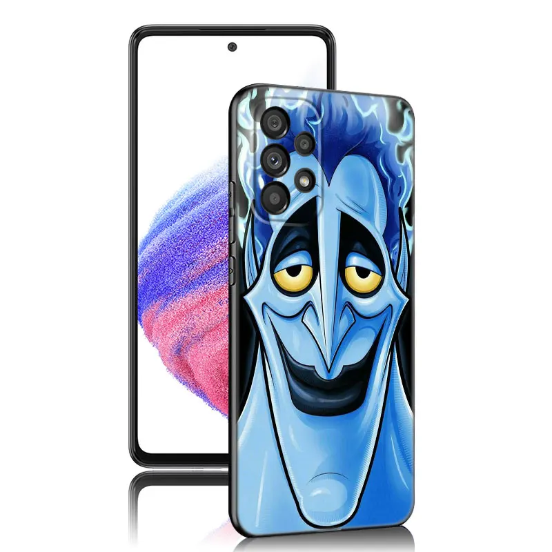 Funda de teléfono Evil villanos HADES para Samsung A13, A22, A24, A32, A23, A25, A34, A35, A52S, A53, A54, A55, A73, A12, A14, A15, A31, A33, A50,