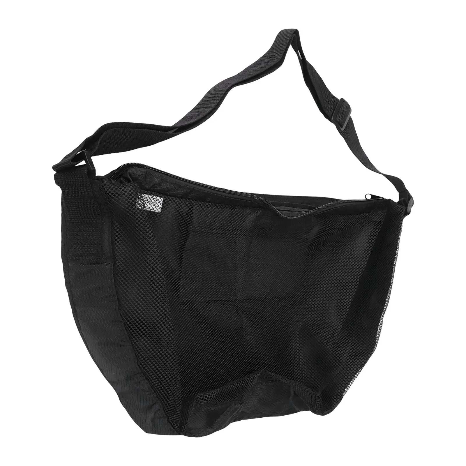 1pcs Shoulder Basketball Bag Storage Pocket Portable Large Capacity For Storing Basketballs, Footballs And Other Balls