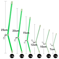 5/10 adet Leger Booms haddeleme yapış balıkçılık roket besleyici besleyici kafes sazan Rig için döner sazan bomba pelet Bent Anti arapsaçı