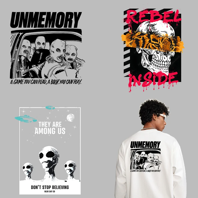 Punk Style Heat Tra…