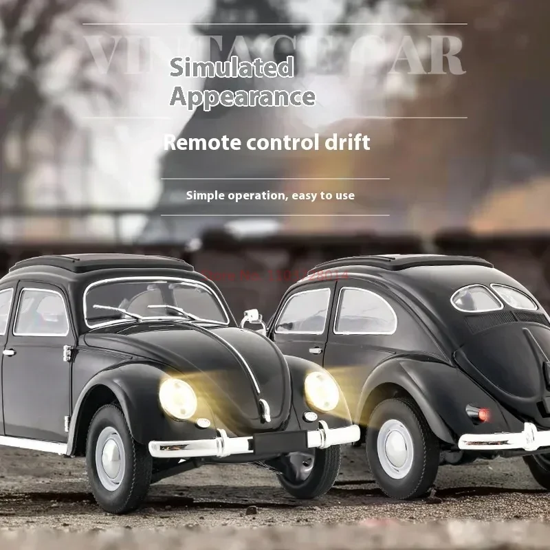 Wpl 1/16 Rc Car D62mini dla Vw Beetle Hardtop Sedan Model 1949-1963 Carremote Control Rc Climbing Car Toy