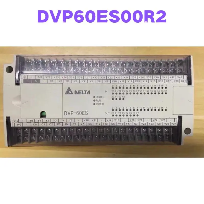 

Second-hand DVP60ES00R2 PLC Module Tested OK