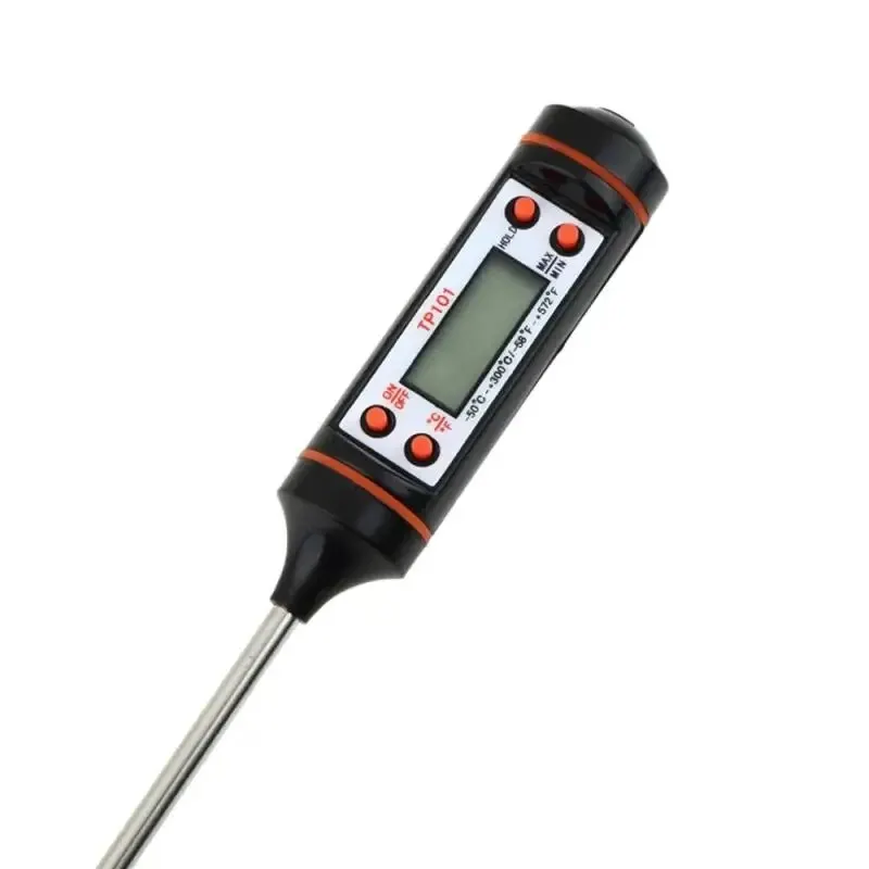 Food Thermometer Portable Stainless Steel Probe Cooking Temperature Measurement Pen Kitchen Food Thermometer Measurement image 3