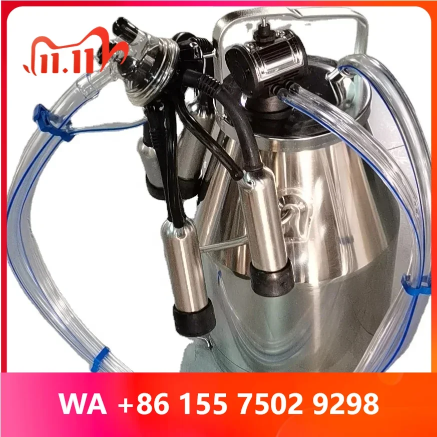 304 stainless steel durle 25L por milking hine cow milking hine acssories milking barrel set