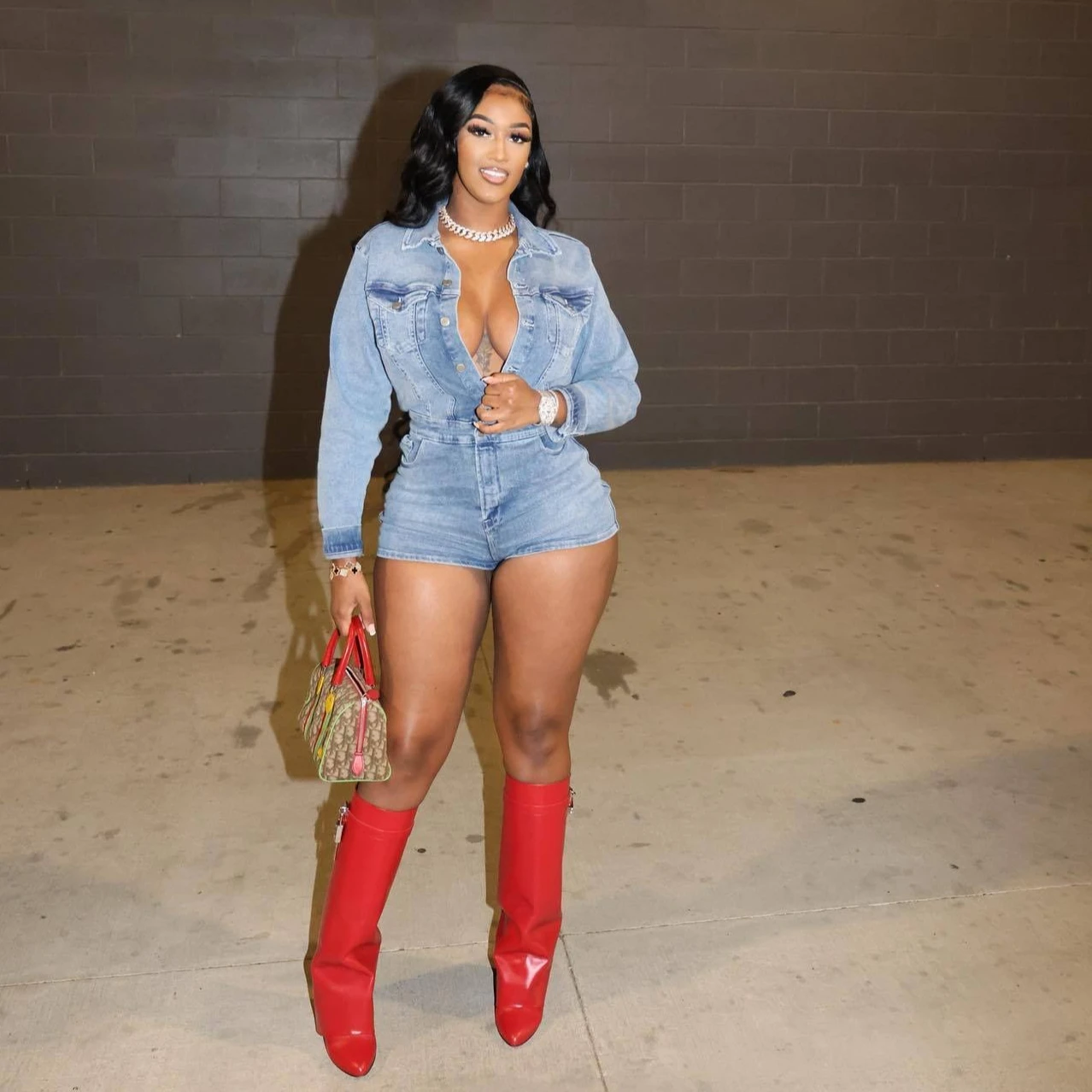 

Women Denim Overalls Playsuits Autumn Full Sleeve Single Breasted Shorts Rompers Lady Sexy Slim Fit Jeans Jumpsuits Casual