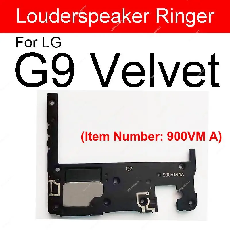 Loud Speaker Buzzer Module For LG G2 G3 G4 G5 G6 G7 G7Plus G7ThinQ G8X G9 Velvet Q6 M700 Loudspeaker Louder Speaker Ringer Parts