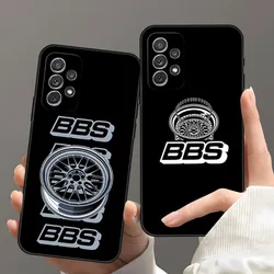 BBS Car Rim Wheel Hub Phone Case For Samsung A13 A23 A52 A53 A51 A12 A50 A33 A22 A31 A40 A03S A32 A21 A81 A73 Silicone Cover