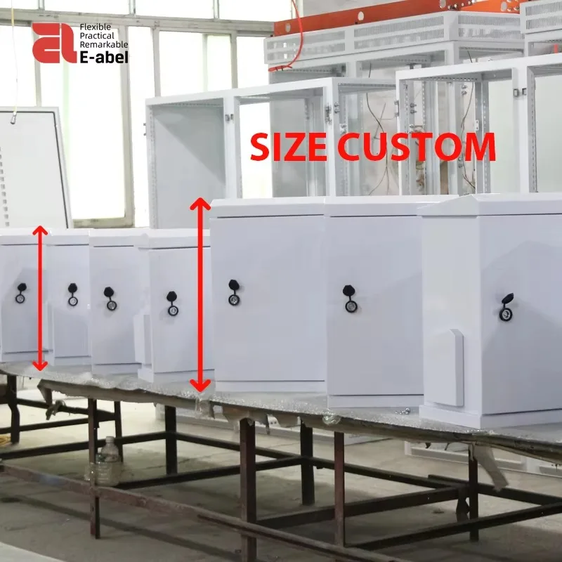 【2026】Outdoor Waterproof IP66 Stainless Steel Junction Box Pole Mounted Electrical Enclosure With Fan Cable Gland Metal Electric
