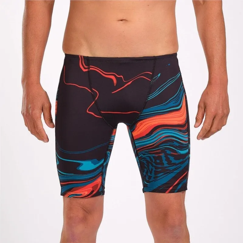 Men Slim Fit Surfing Swim Trunks, Summer Quick Dry Breathable Sports Swim Shorts for Water Sports Beach