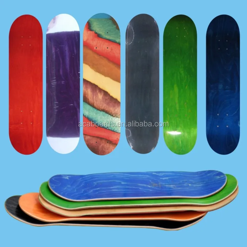 High Quality 7 layers hard rock Canadian maple skateboard deck Skate Board