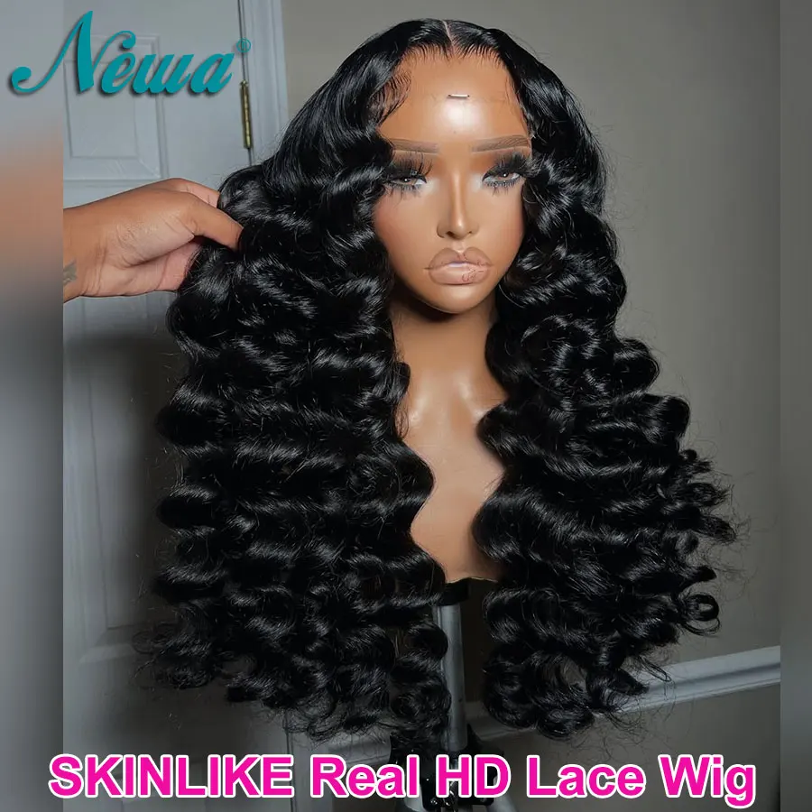 

Новый парик Newa Hair 5x5/6x6 HD Lace Closure с предварительно выщипанными и осветленными узлами, 13x6/13x4 HD Lace Frontal Wig, парик с эффектом естественной кожи, настоящие HD-парики для женщин