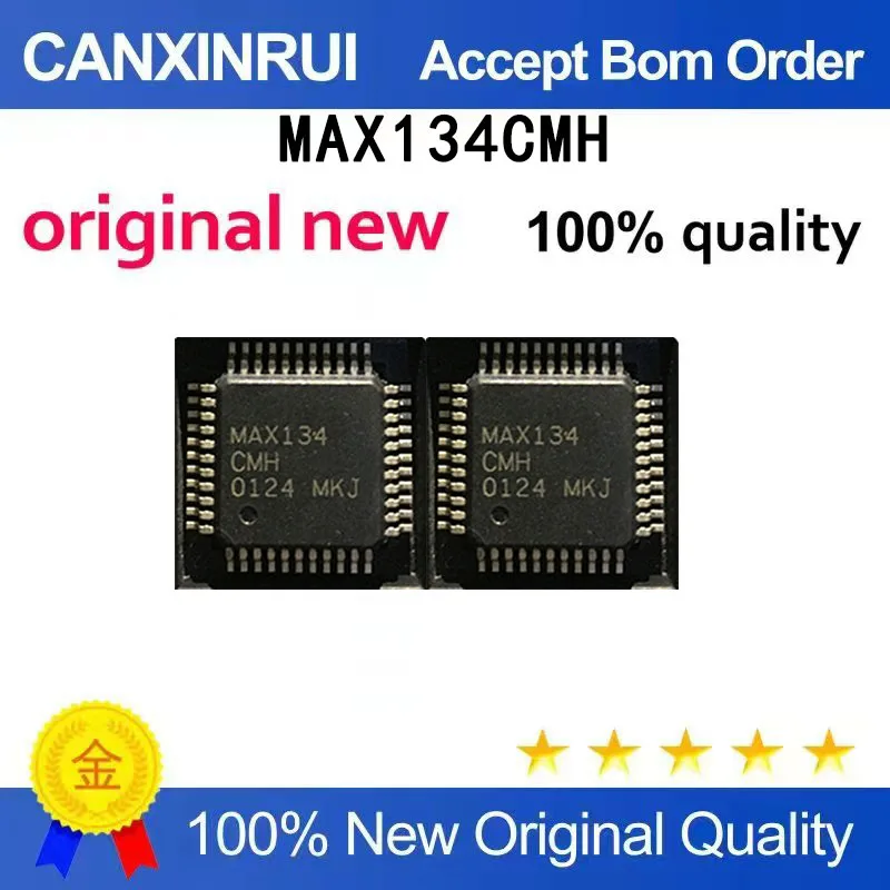 (5pcs-100pcs）Brand new original MAX134CMH package QFP-44 integrated circuit spot chip IC