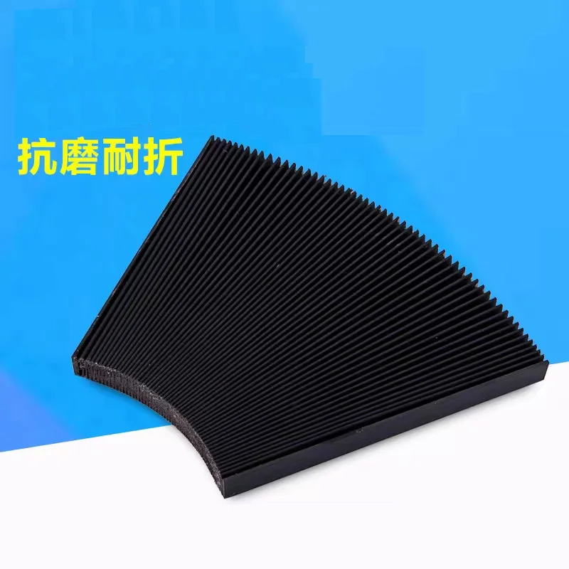 150mm Milling Machine Flexible Guard Dust Cloth Three-proof Cloth Protective Flat Accordion Bellows Cover Tool