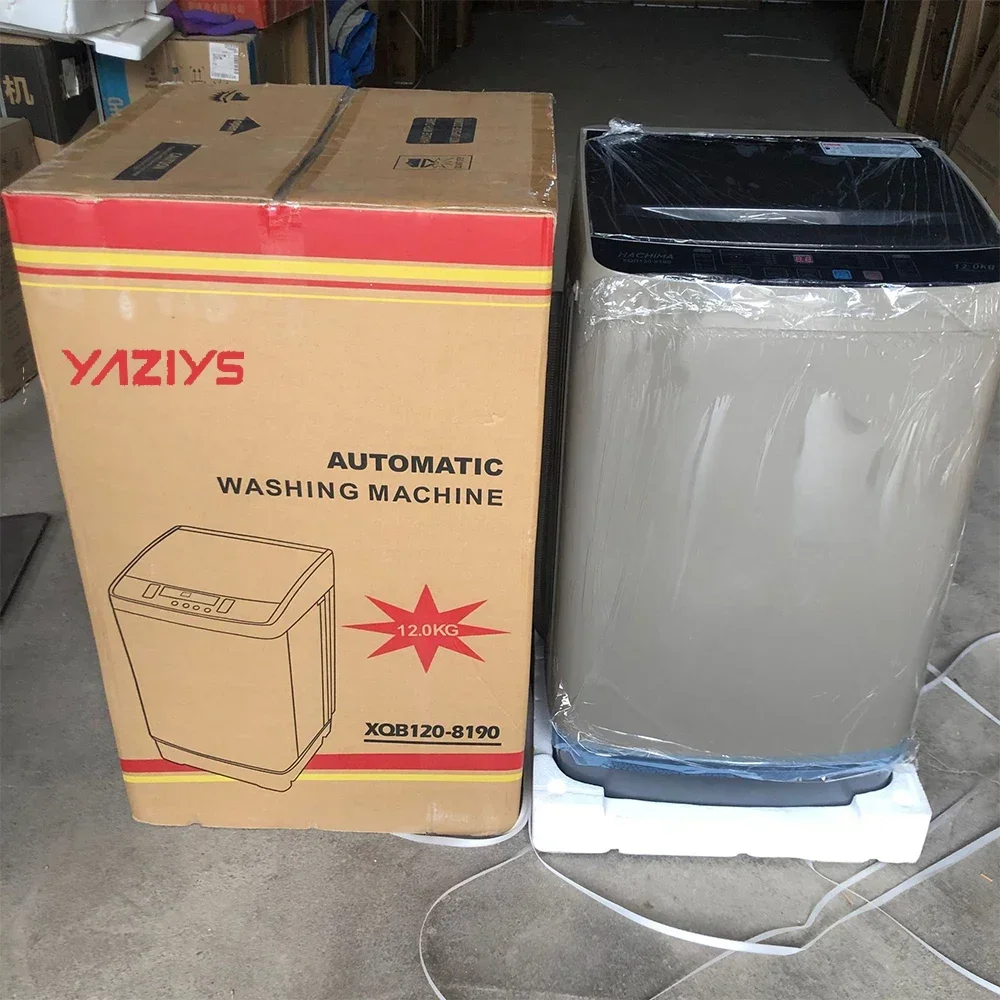 YYHC-Fully 12kg Automatic Single Tube Top Loader Portable Washing Machine with dryer Large 7kg 8kg Wash Cloth10kg15kg 20kg