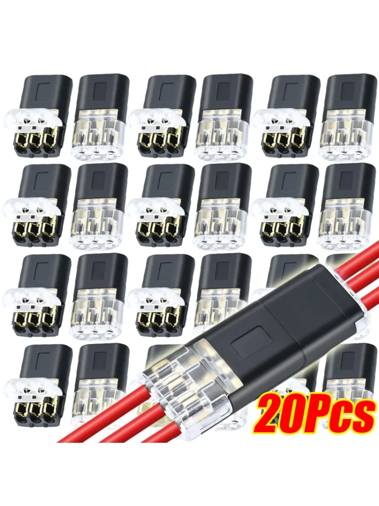 Connecteur électrique étanche à 3 broches, connecteur électrique automobile, bande de câble de voiture, outils de connexion de Terminal