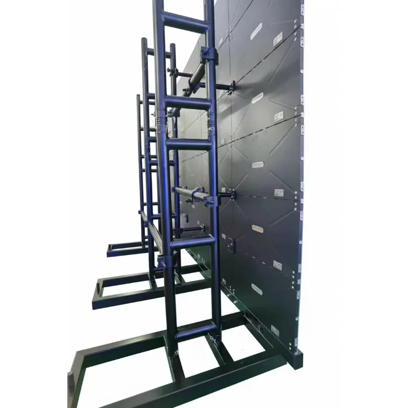 Portable Outdoor Concert Aluminum Alloy Modular LED Screen Ground Support Tower Trussing with Quick Installation