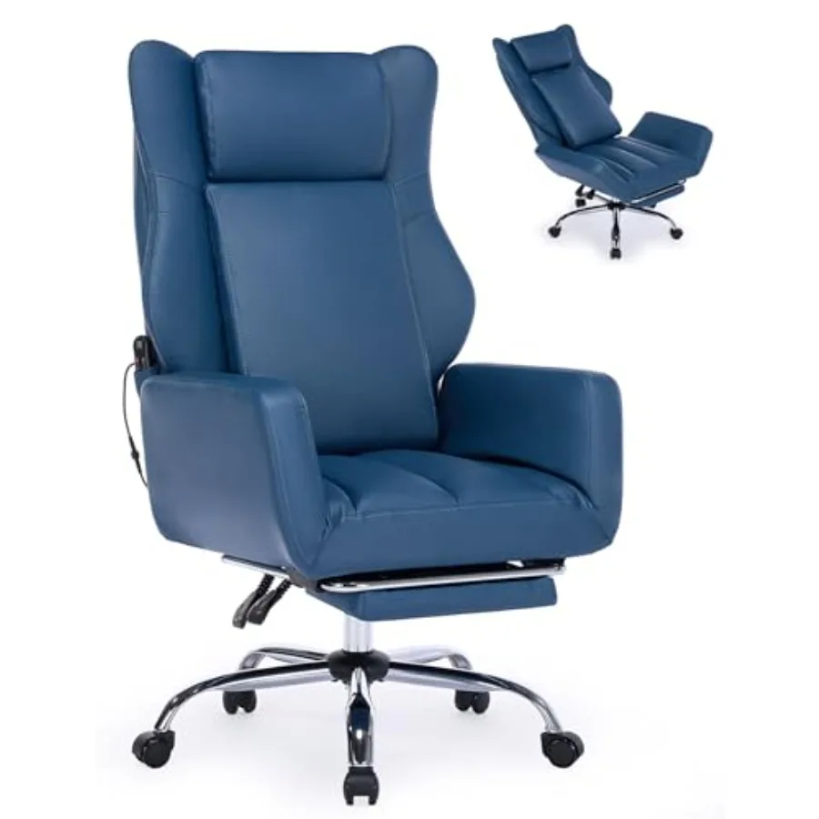 Blue Leather Office…