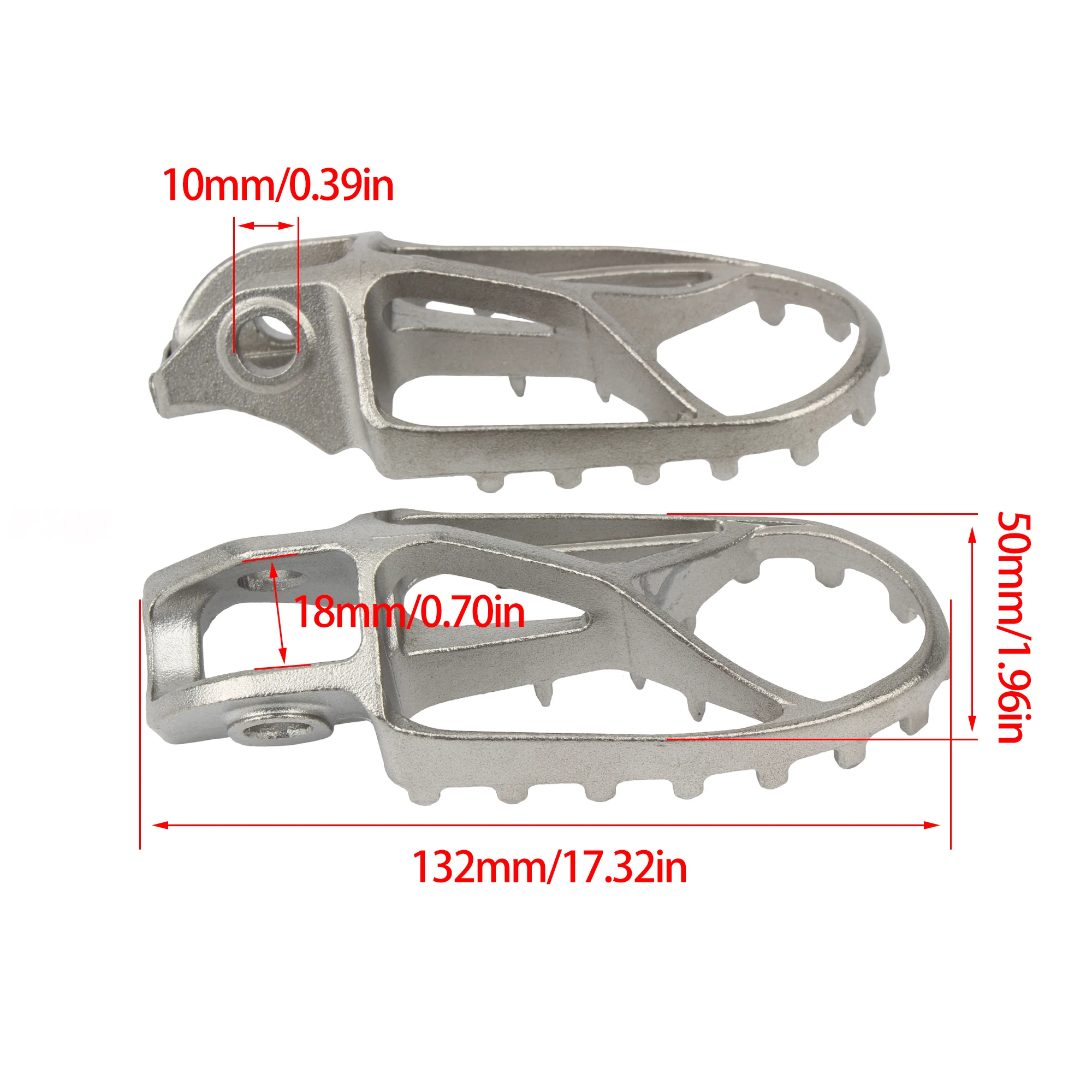 Pijakan Kaki Sepeda Motor Untuk Husqvarna TE FE TX FX TC FC 125 250 300 350 400 450 501 2017 2023 2024 Aksesoris