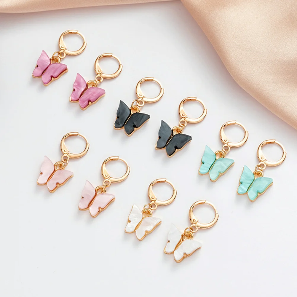 36 قطعة إكسسوارات القلادة المعلقات فراشة DIY بها بنفسك سحر المواد الحرفية اليدوية لصنع المجوهرات القلائد والأساور والأقراط