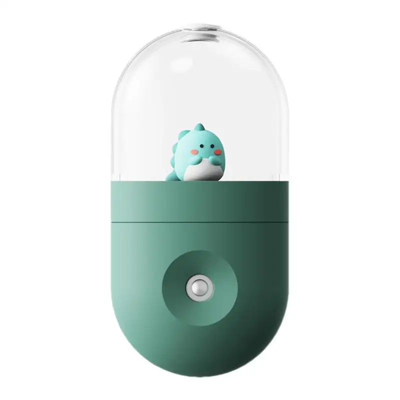 Cute Humidifiers For Bedroom Cartoon Design Portable Travel Humidifiers Desk Personal Mini Two Spray Modes Cartoon Design Auto