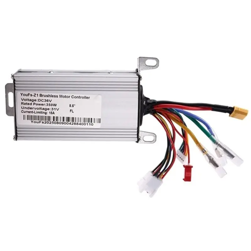 FAST-For YFS Electric Scooter Intelligent Brushless Motor Controller 36V 350W 15A, With Display Board And Cable Included