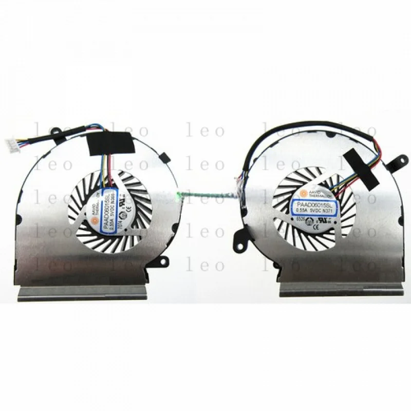 

TT New CPU & GPU Cooling Fan For MSI GE62VR GP62VR GP62MVR PAAD06015SL N366 N371